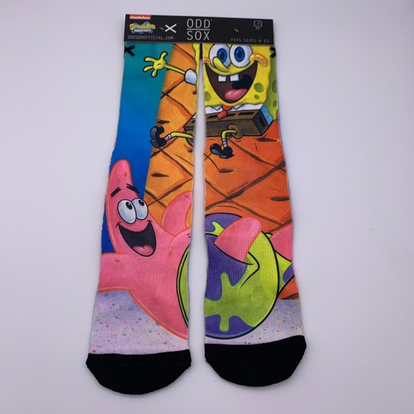 Odd Sox Other - Odd Sox Sponge bob and Patrick socks